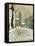 Back Street, Montmartre-Fritz Thaulow-Framed Premier Image Canvas