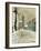 Back Street, Montmartre-Fritz Thaulow-Framed Giclee Print