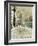 Back Street, Montmartre-Fritz Thaulow-Framed Giclee Print