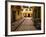 Back Street of Luxor Town, Egypt with Motorbike-Clive Nolan-Framed Photographic Print