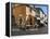 Back Street Restaurants, St. Tropez, Var, Provence, Cote D'Azur, France, Europe-Peter Richardson-Framed Premier Image Canvas