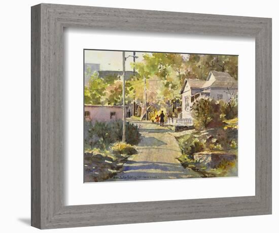 Back Street-LaVere Hutchings-Framed Giclee Print