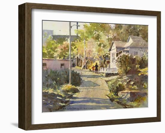 Back Street-LaVere Hutchings-Framed Giclee Print