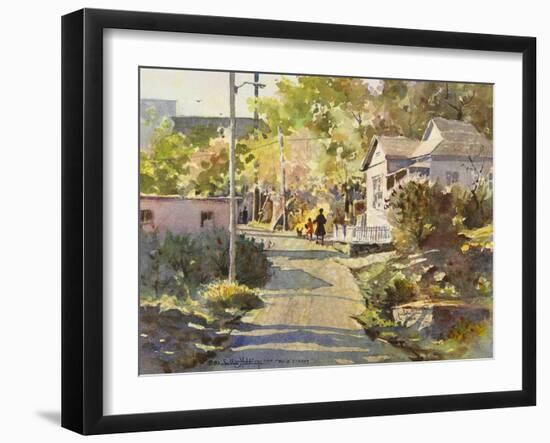 Back Street-LaVere Hutchings-Framed Giclee Print