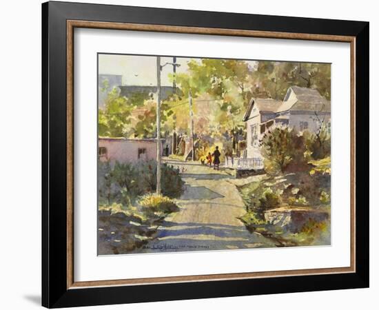 Back Street-LaVere Hutchings-Framed Giclee Print