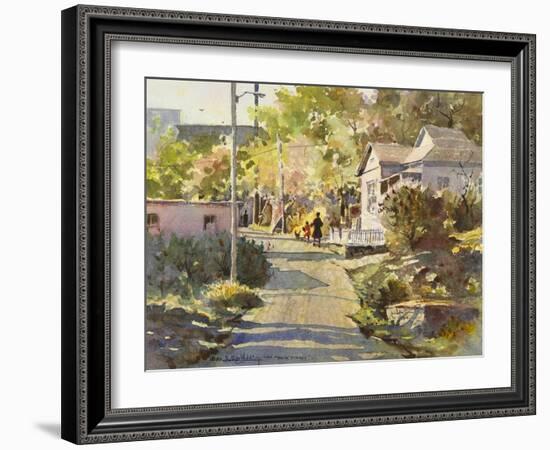 Back Street-LaVere Hutchings-Framed Giclee Print