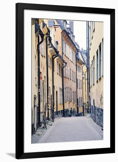 Back Streets And Alleys-Irene Suchocki-Framed Giclee Print