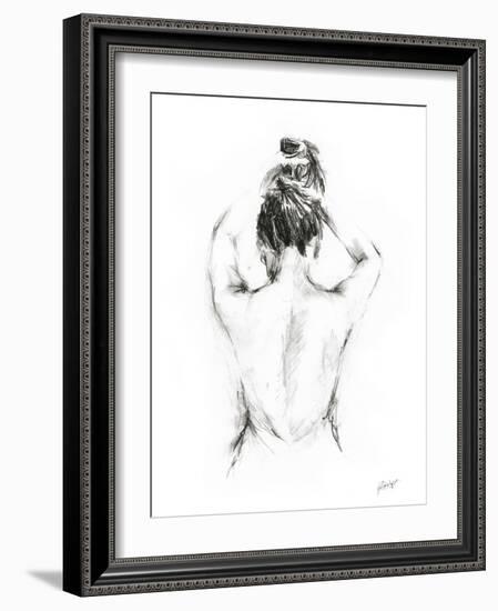 Back Study I-Ethan Harper-Framed Art Print