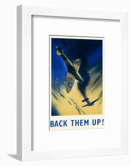 Back Them Up!-null-Framed Photographic Print