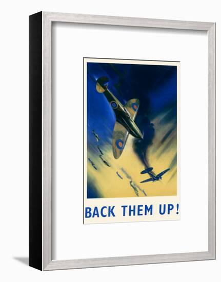 Back Them Up!-null-Framed Photographic Print