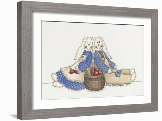 Back to Back-Debbie McMaster-Framed Giclee Print