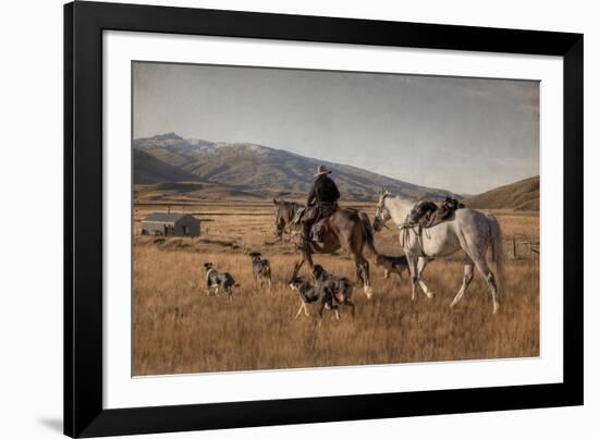 Back to Base-Nathan Secker-Framed Giclee Print