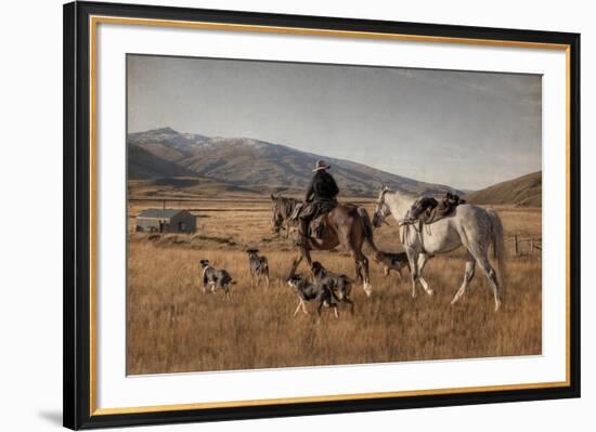 Back to Base-Nathan Secker-Framed Giclee Print