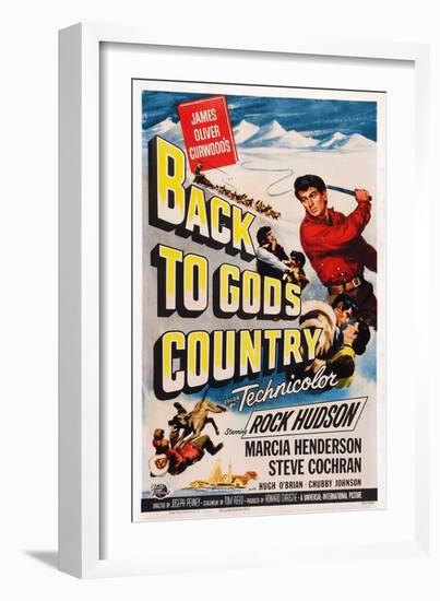 Back to God's Country, 1953-null-Framed Art Print