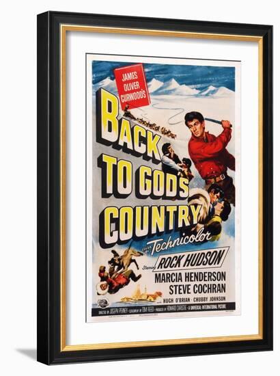Back to God's Country, 1953-null-Framed Art Print