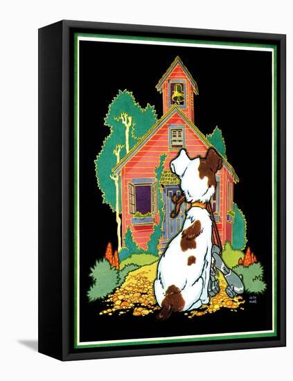 Back to School - Child Life-Keith Ward-Framed Premier Image Canvas