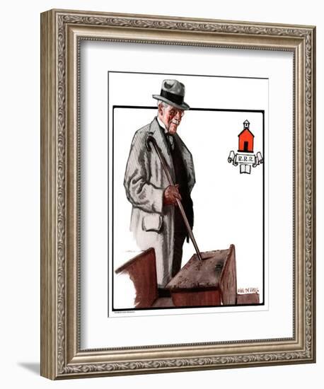 "Back to School,"December 1, 1923-Angus MacDonall-Framed Giclee Print