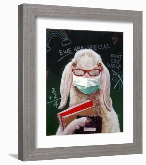 Back To School - Teacher-Lucia Heffernan-Framed Art Print