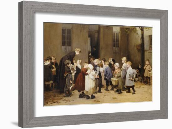 Back to School-Jules Jean Geoffroy-Framed Giclee Print