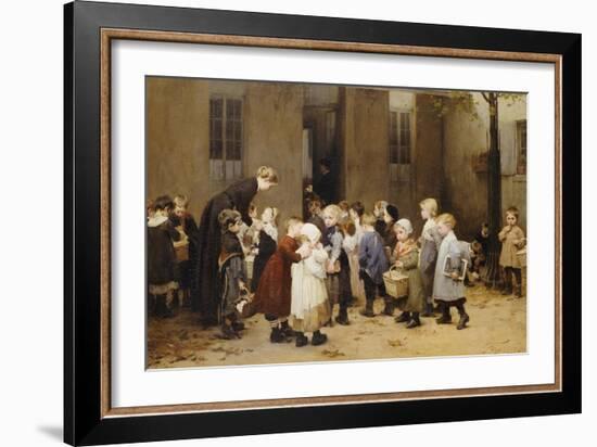 Back to School-Jules Jean Geoffroy-Framed Giclee Print