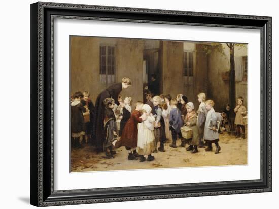 Back to School-Jules Jean Geoffroy-Framed Giclee Print