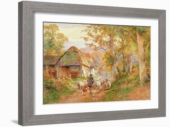 Back to the Fold-Charles James Adams-Framed Giclee Print