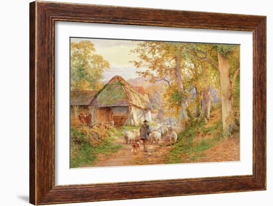 Back to the Fold-Charles James Adams-Framed Giclee Print