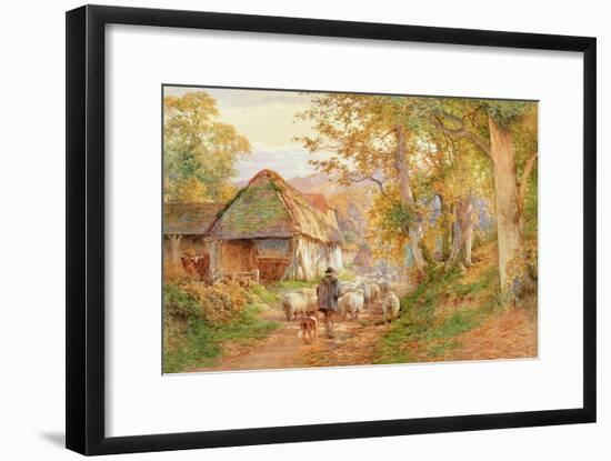 Back to the Fold-Charles James Adams-Framed Giclee Print