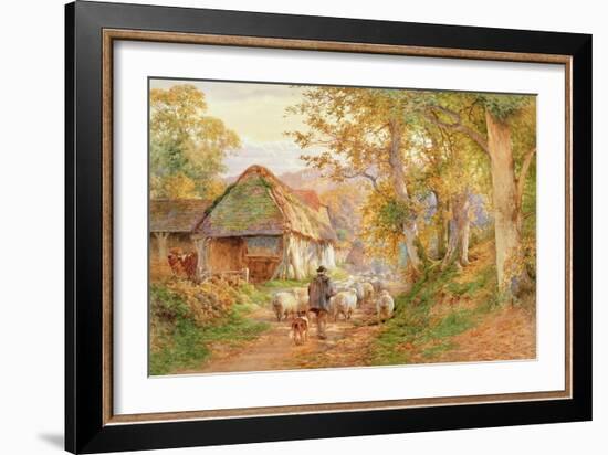 Back to the Fold-Charles James Adams-Framed Giclee Print