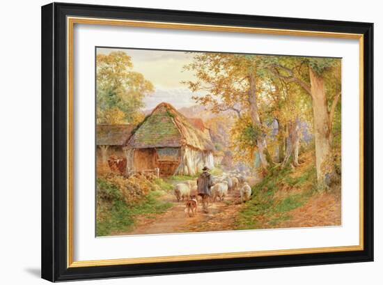 Back to the Fold-Charles James Adams-Framed Giclee Print