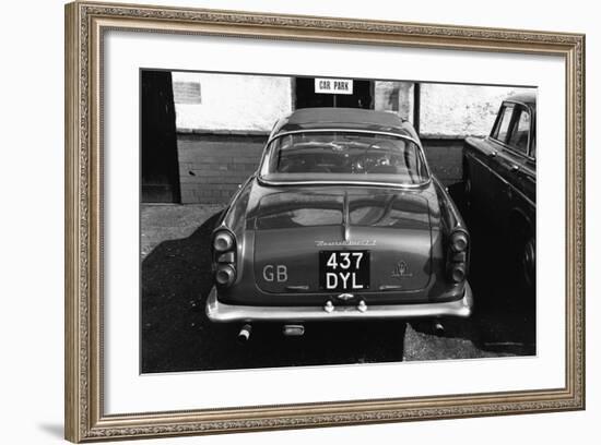 Back View of a Maserati 3500 GTI-null-Framed Photographic Print