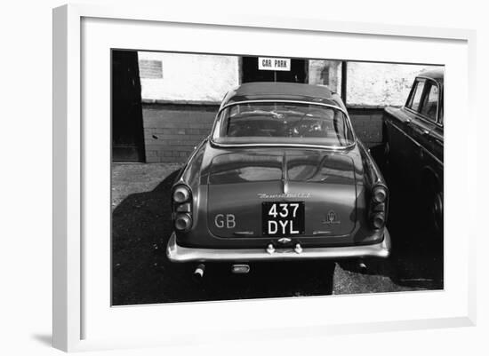 Back View of a Maserati 3500 GTI-null-Framed Photographic Print