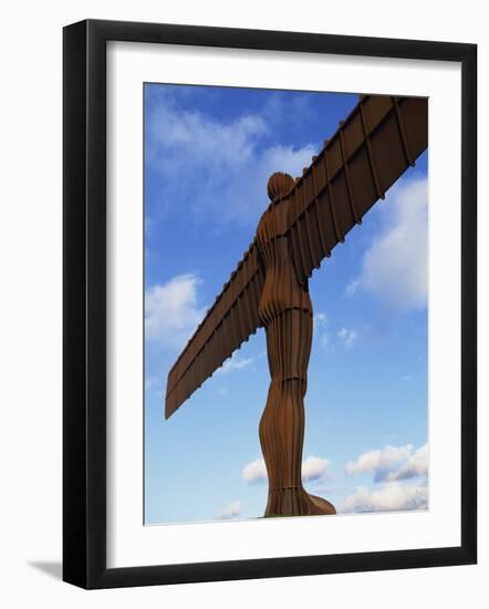 Back View of the Angel of the North Statue, Newcastle Upon Tyne, Tyne and Wear, England, UK-Neale Clarke-Framed Photographic Print