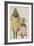 Back View of Two Children-Joseph Crawhall-Framed Giclee Print