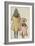 Back View of Two Children-Joseph Crawhall-Framed Giclee Print