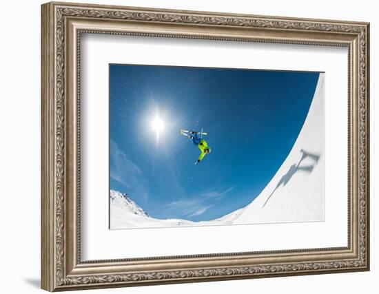 Backcountry Backflip-Eric Verbiest-Framed Photographic Print