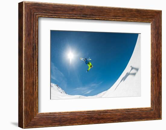 Backcountry Backflip-Eric Verbiest-Framed Photographic Print