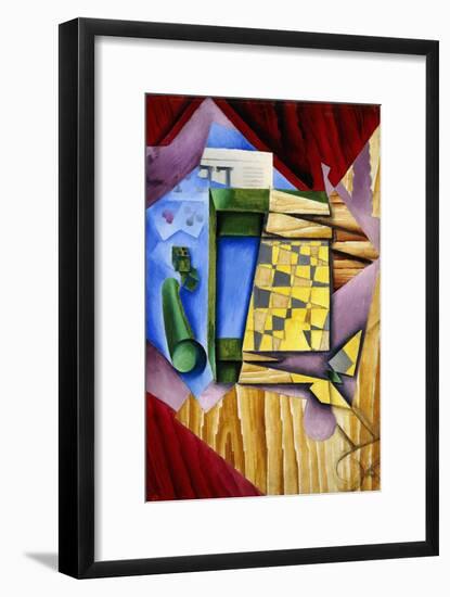 Backgammon, 1913-14-Juan Gris-Framed Giclee Print