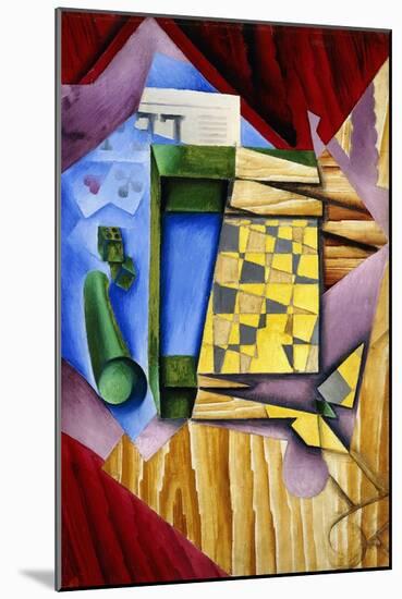 Backgammon, 1913-14-Juan Gris-Mounted Giclee Print