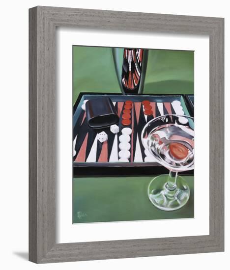 Backgammon-Paul Kenton-Framed Giclee Print