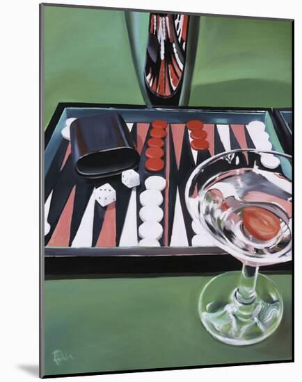 Backgammon-Paul Kenton-Mounted Giclee Print