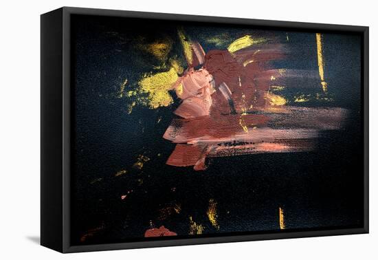 Background of Warm Colorful Abstract Painting-Kateryna Mostova-Framed Premier Image Canvas