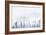 Background Sketch with Building Plan and Strategy-Sergey Nivens-Framed Art Print