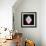 Background with Abstract Geometric Shapes and Flower-incomible-Framed Art Print displayed on a wall