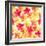 Background with Colorful Flowers-Naddiya-Framed Art Print