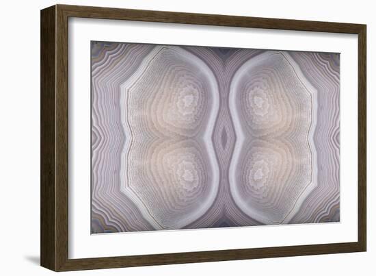 Background with Grey Agate Structure-Dr Alex-Framed Photographic Print