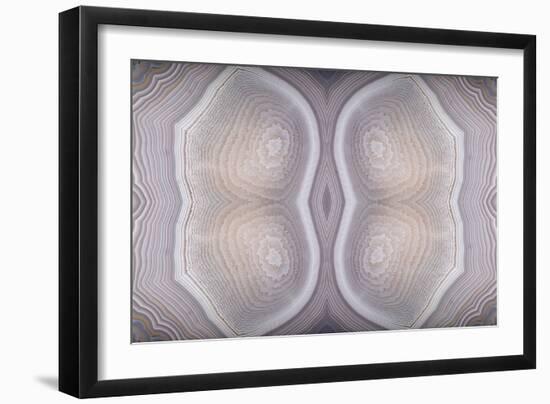 Background with Grey Agate Structure-Dr Alex-Framed Photographic Print