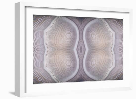 Background with Grey Agate Structure-Dr Alex-Framed Photographic Print