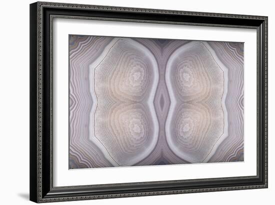 Background with Grey Agate Structure-Dr Alex-Framed Photographic Print