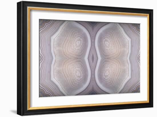 Background with Grey Agate Structure-Dr Alex-Framed Photographic Print